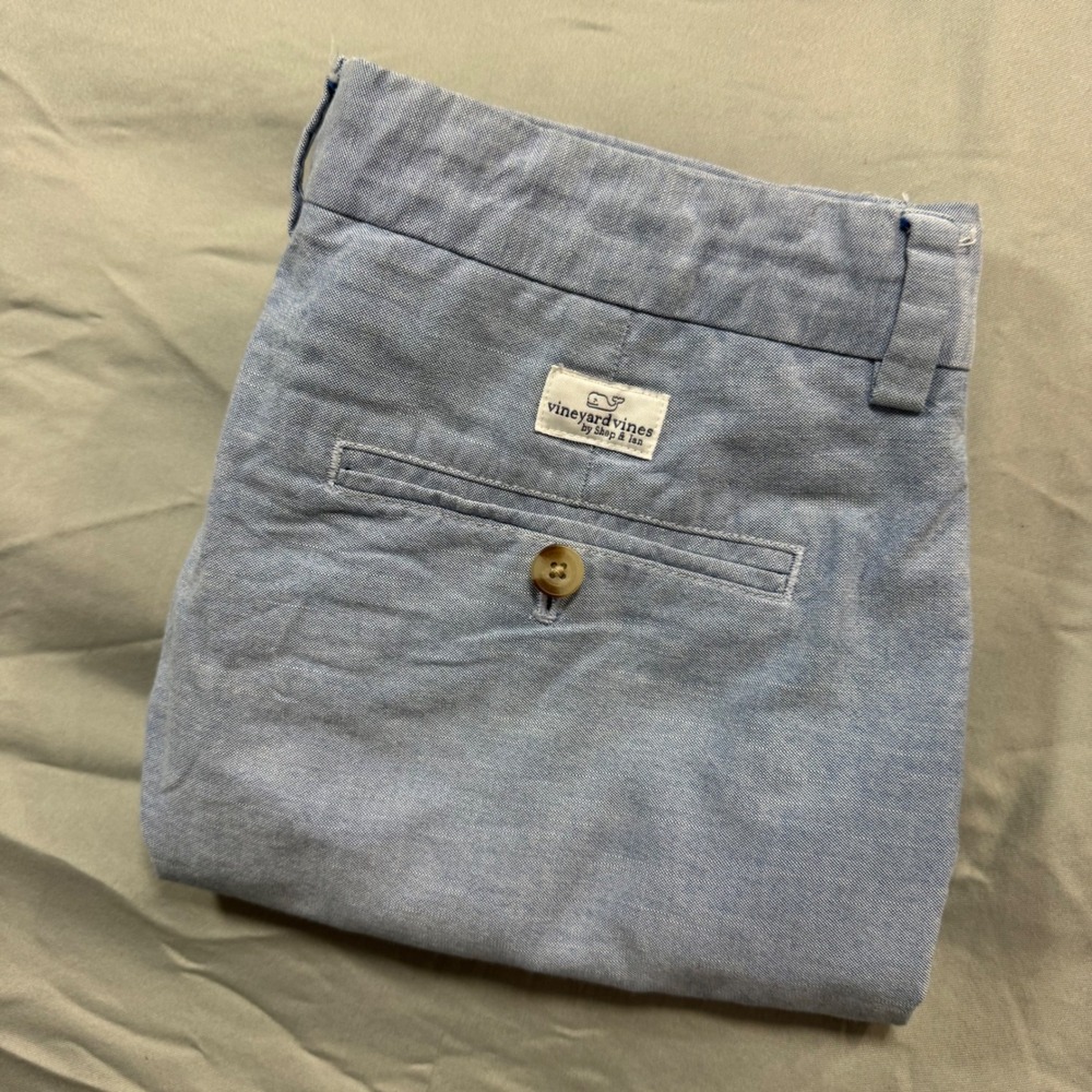 Vineyard Vines Pale Blue Men’s Flat Front Shorts